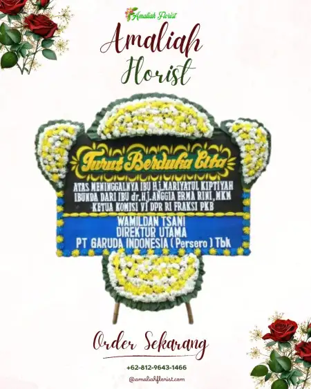 Papan Bunga Duka Luau Jawuk